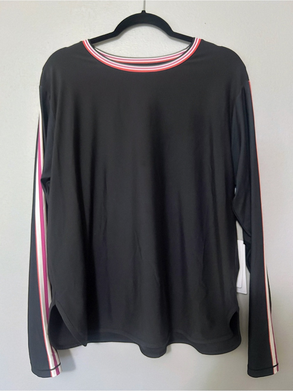 Johnny Was Bee Active Athleisure Activewear Women’s Long Sleeve Top Size XL NWT